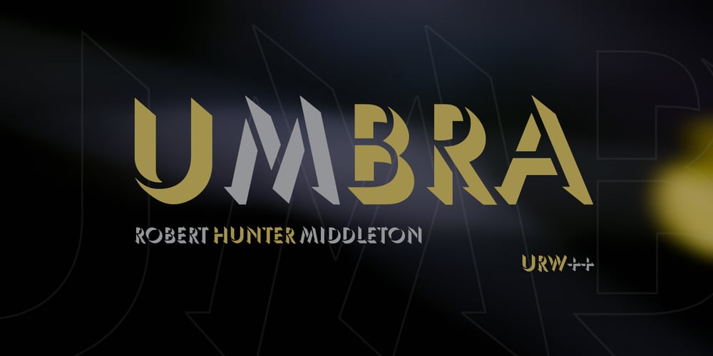 Umbra font
