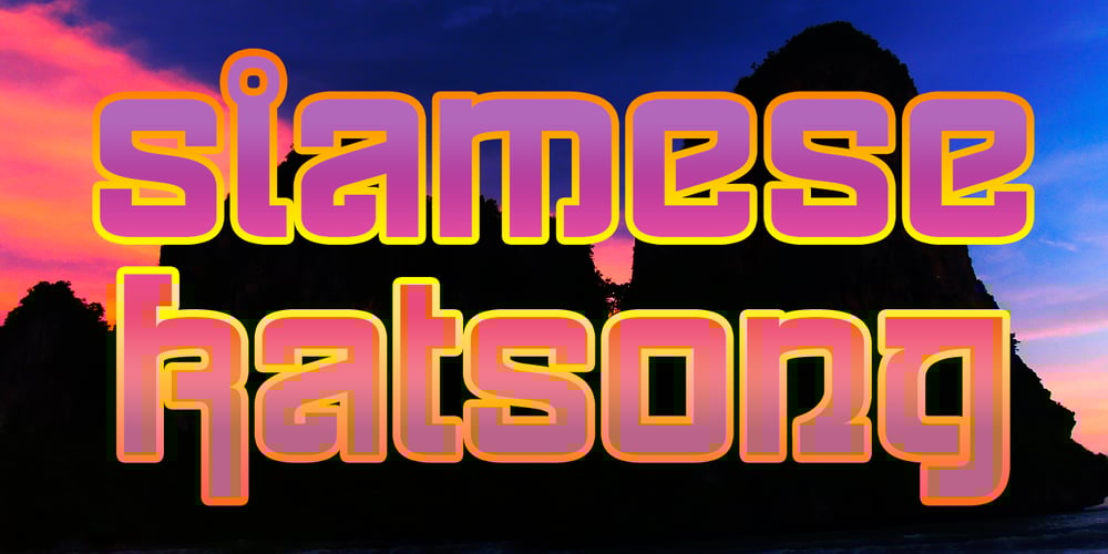 Siamese Katsong Pro font