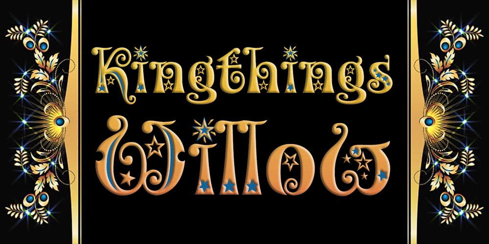 Kingthings Willow Pro font