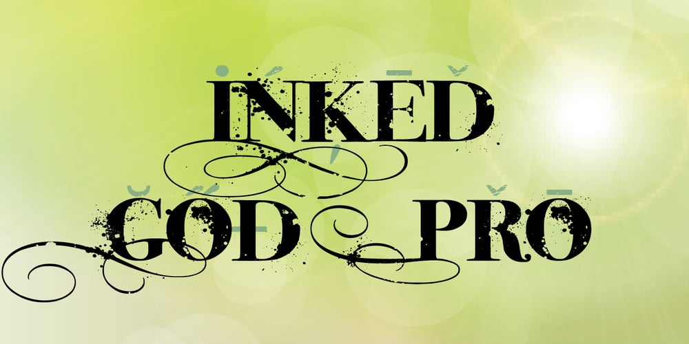 Inked God Pro font