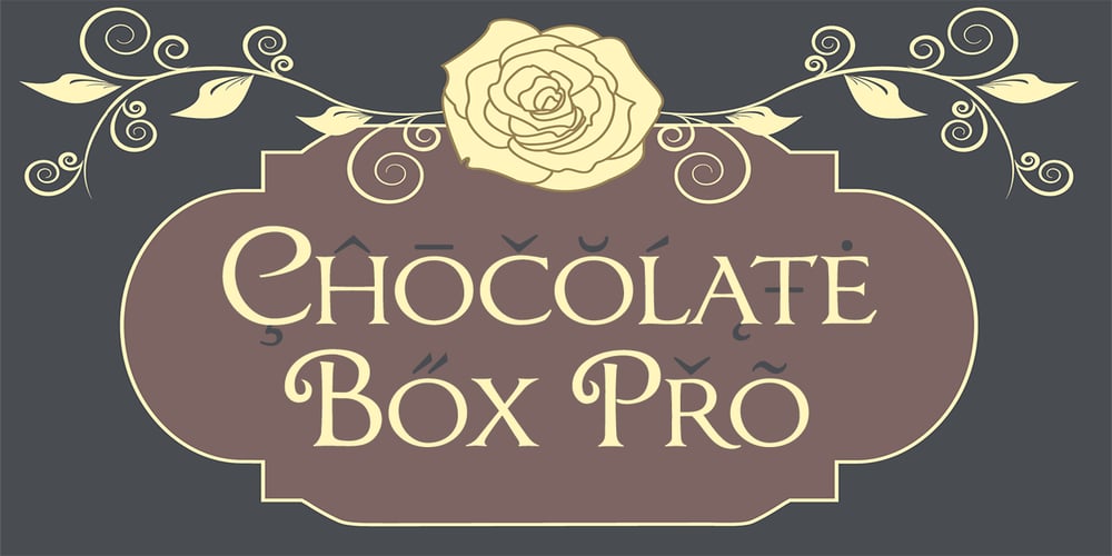 Chocolate Box Pro font