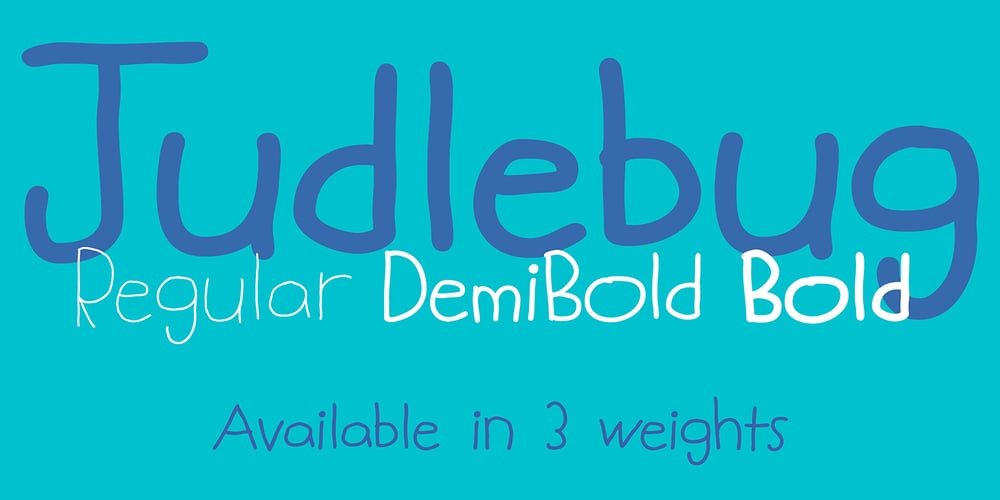 Judlebug font
