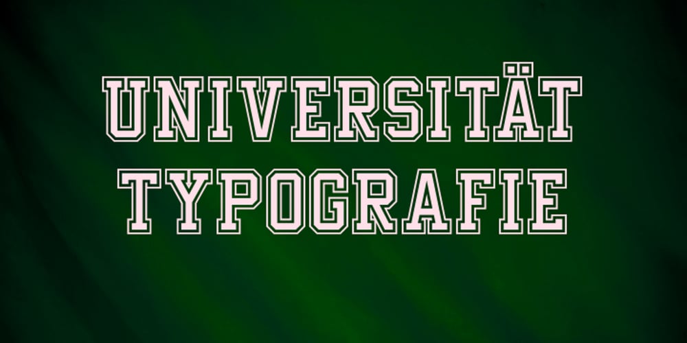 Undergrad font