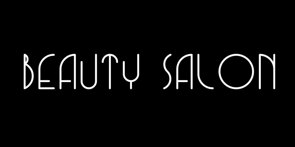 Beauty Salon font