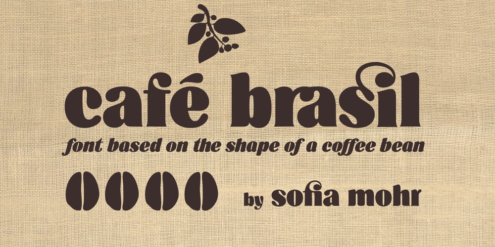 Café Brasil font