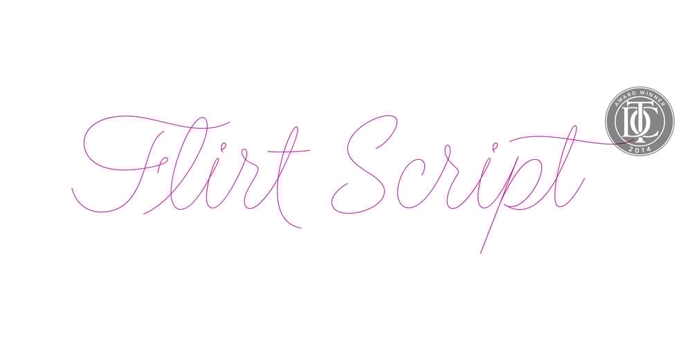 Flirt Script font