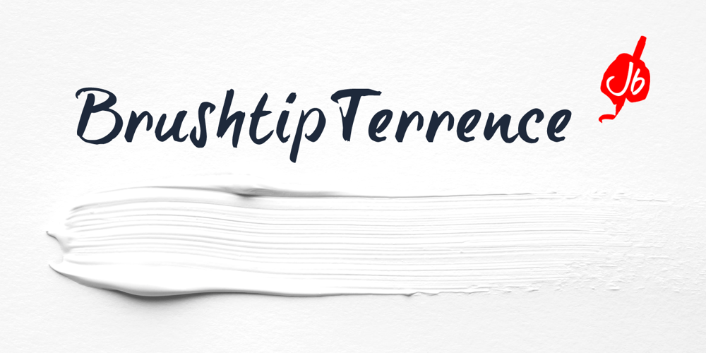 BrushtipTerrence font