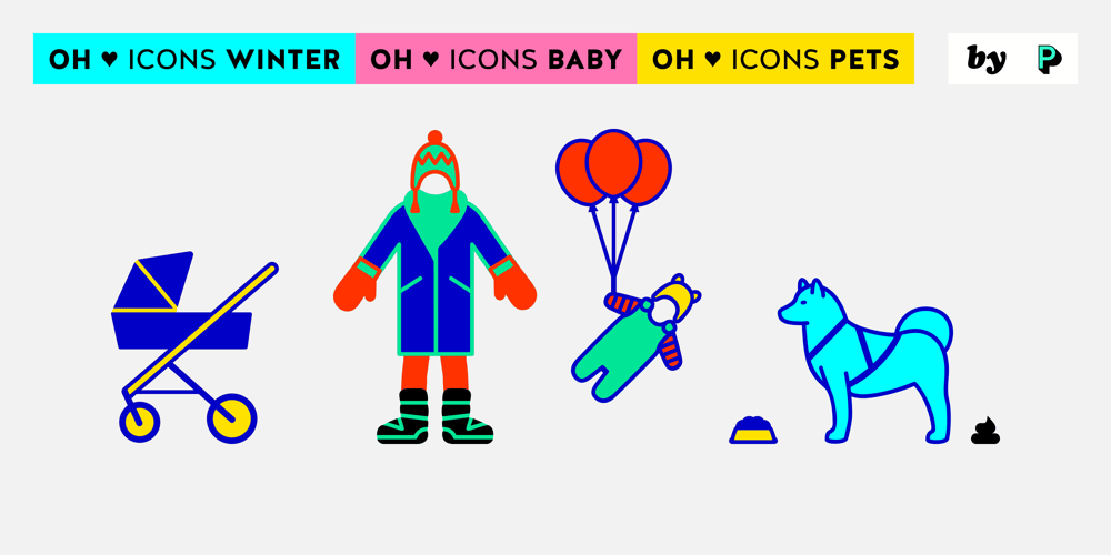 Oh Icons font