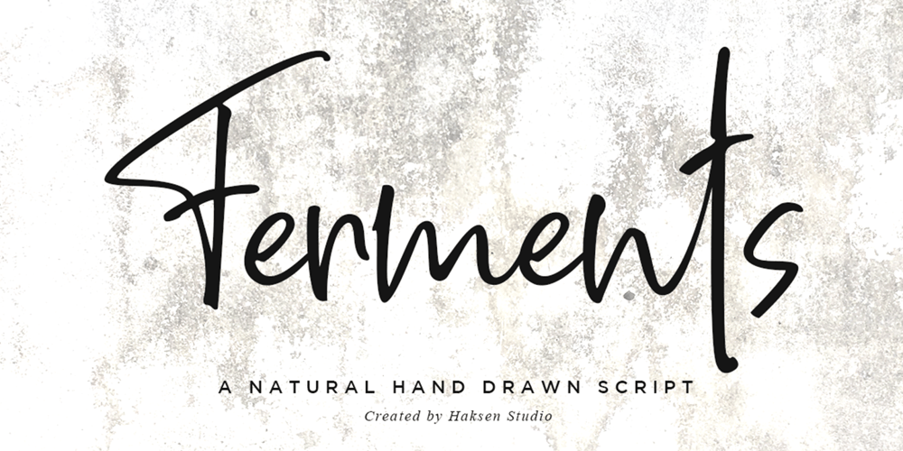 Ferments font