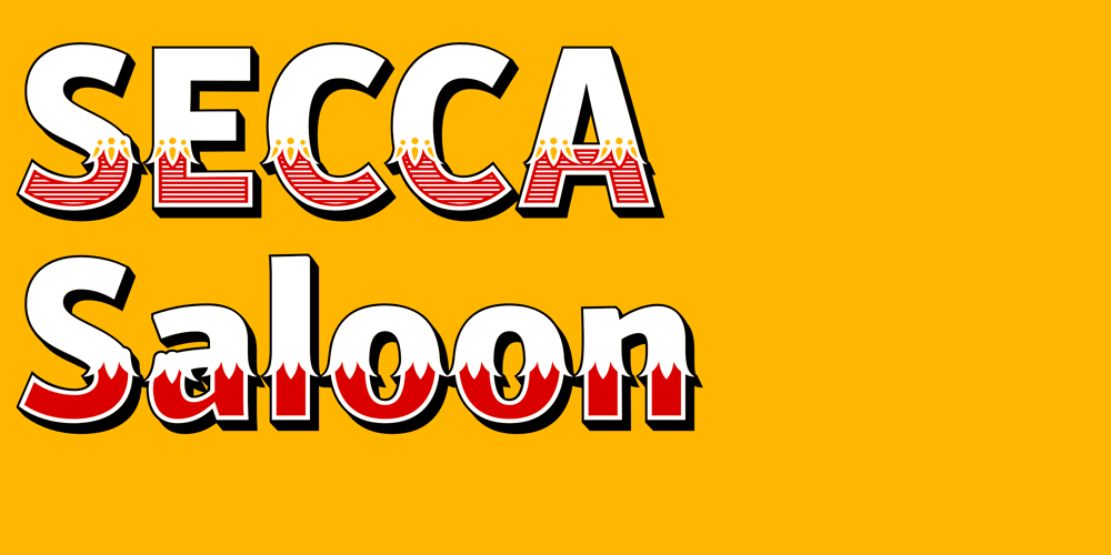 Secca Saloon Std font
