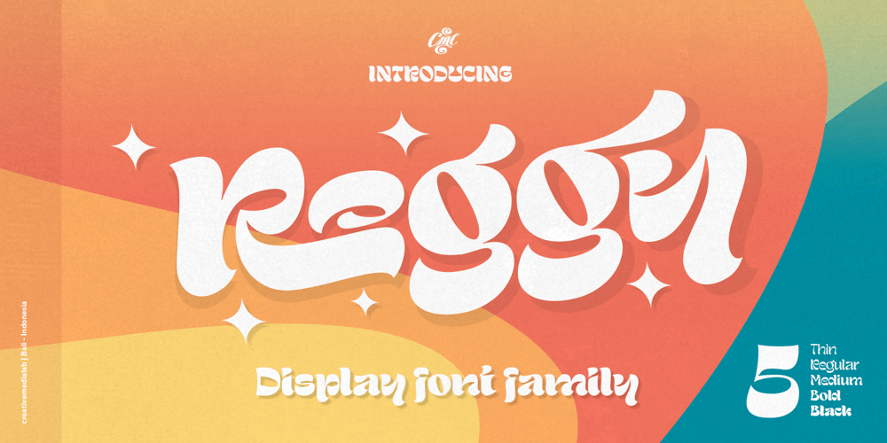 Reggy font
