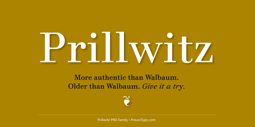 Prillwitz Pro font