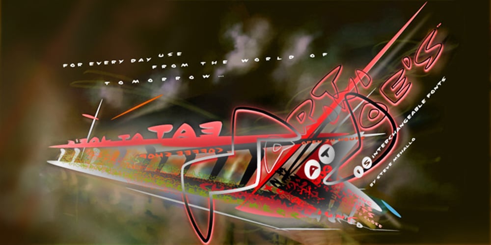 Martini at Joe’s font