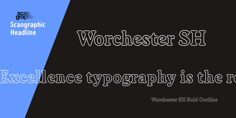 Worchester Round SH font