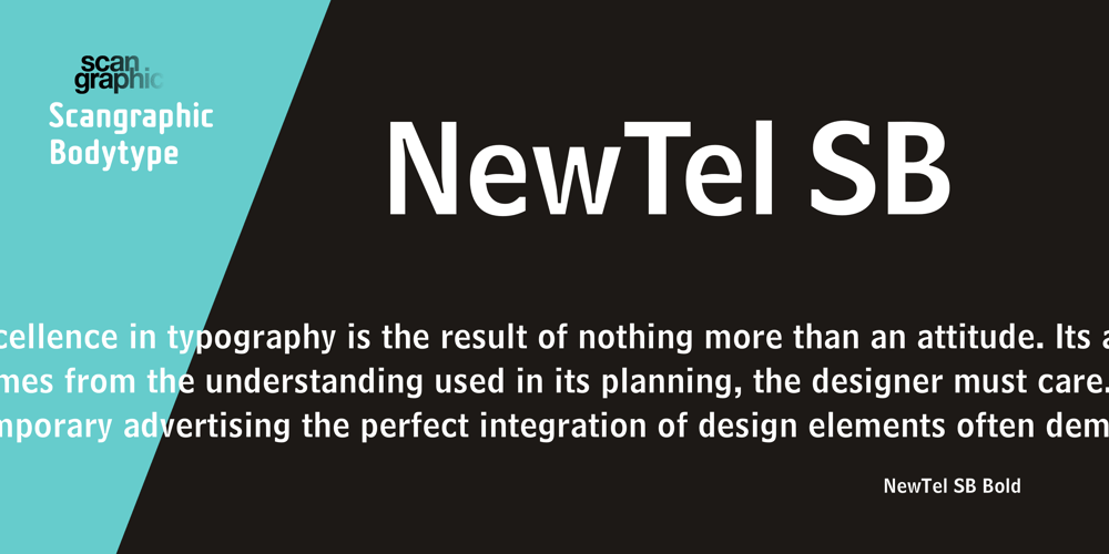 NewTel SB font