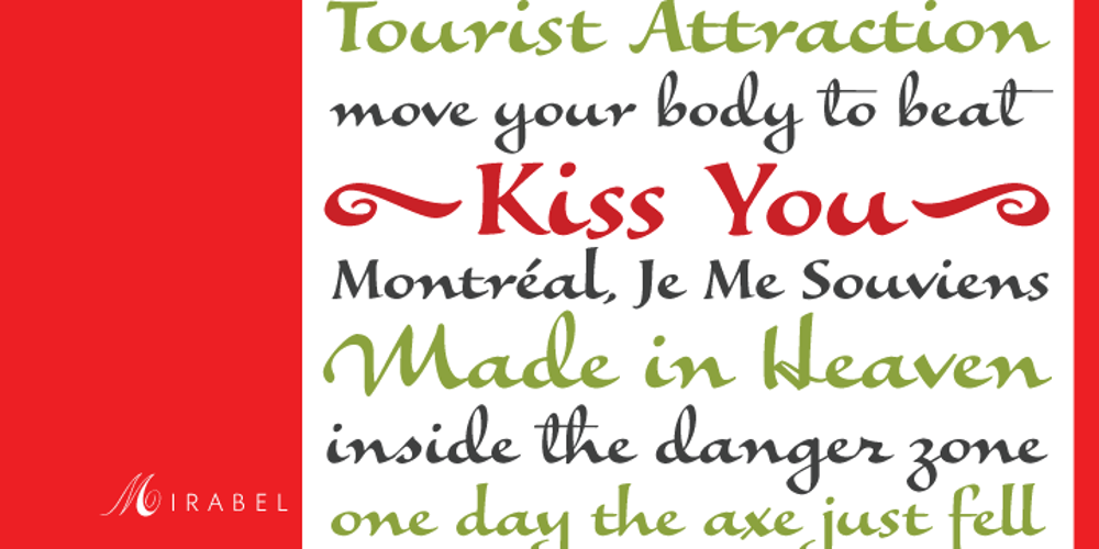 Mirabel font