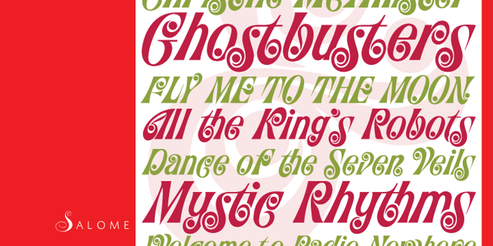 Salome font