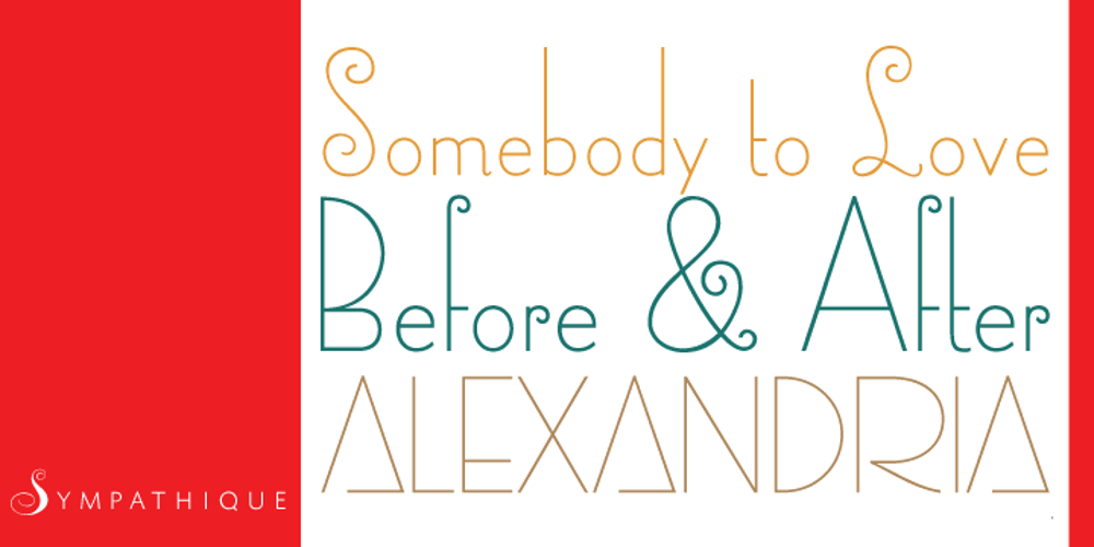 Sympathique font