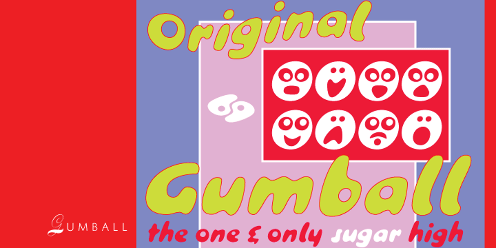 Gumball font