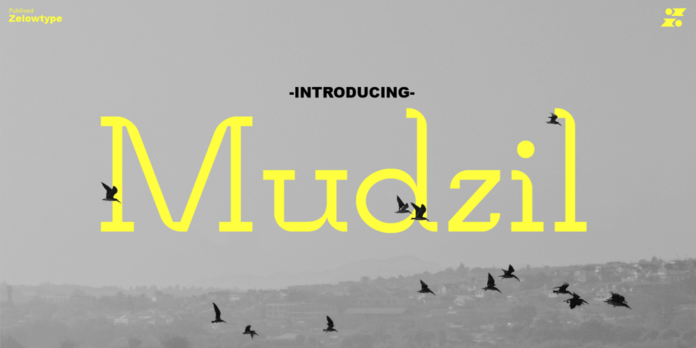 Mudzil font