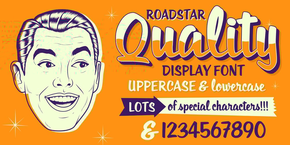 Roadstar font