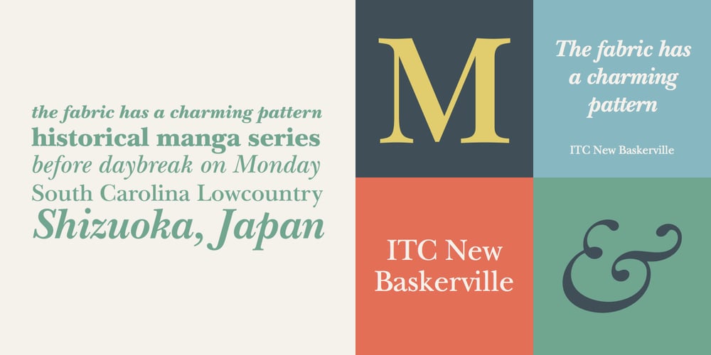 ITC New Baskerville font