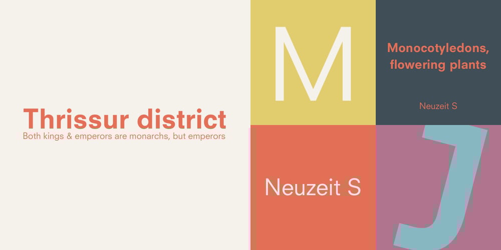 Neuzeit S LT font