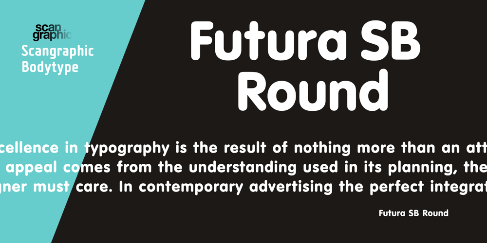 Futura Round SB font
