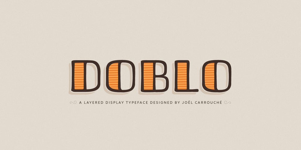 Doblo font