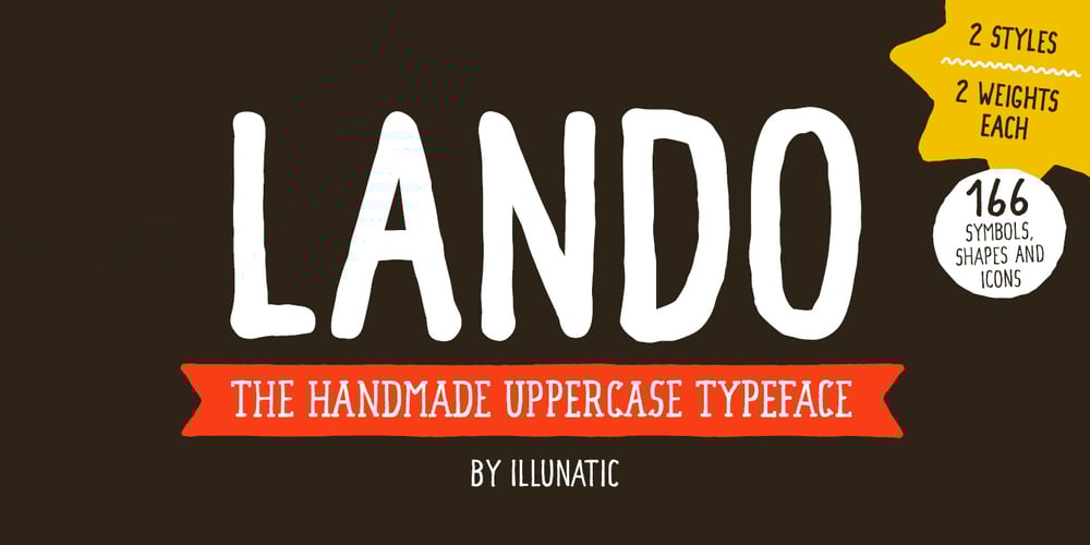Lando font