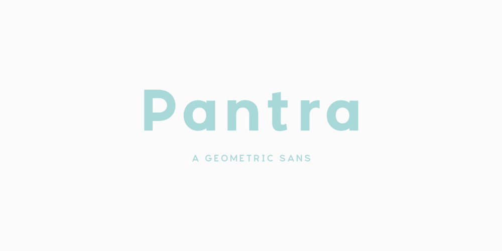 Pantra font