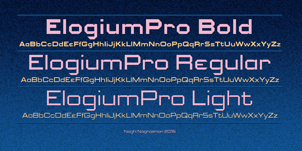 Elogium Pro font