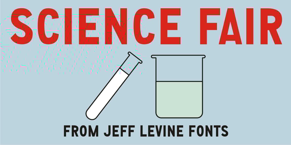 Science Fair JNL font