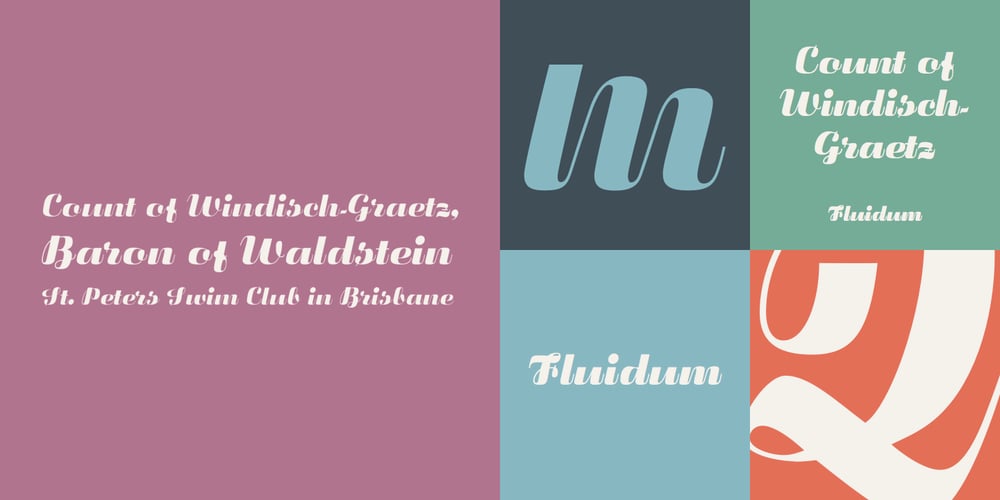 Fluidum font