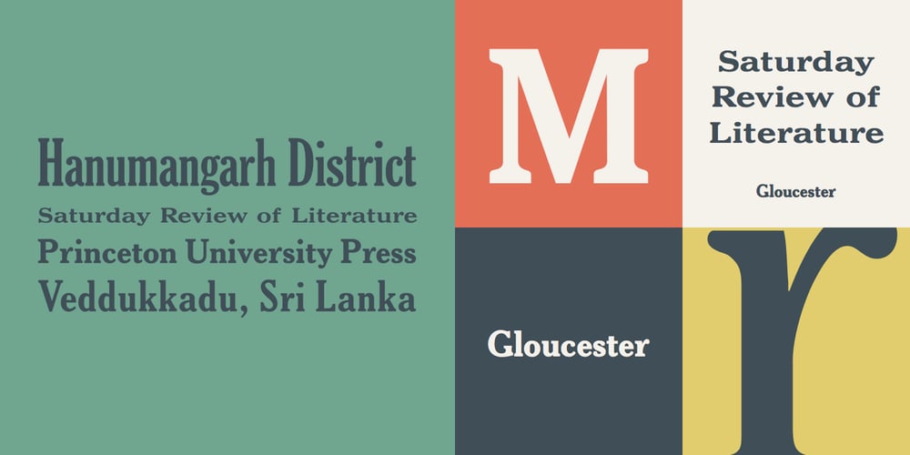 Gloucester font