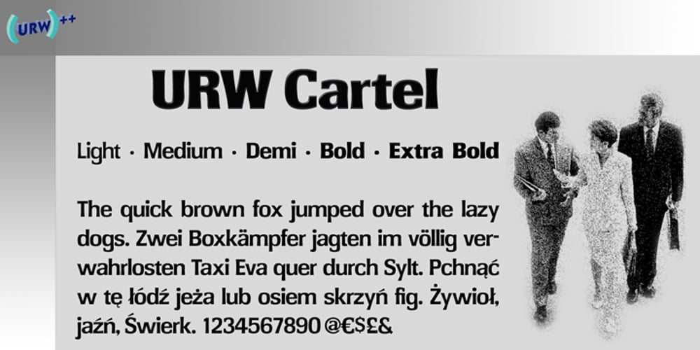 Cartel font