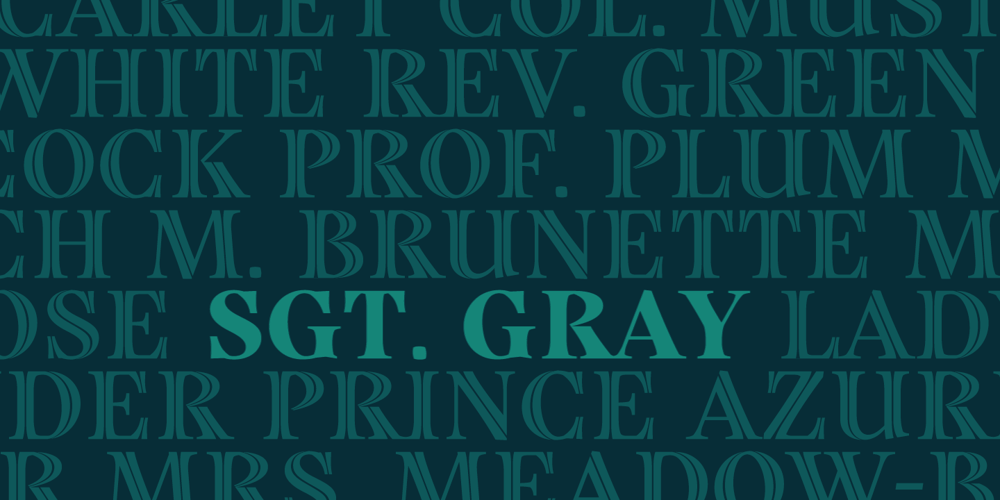 Grafton Titling font