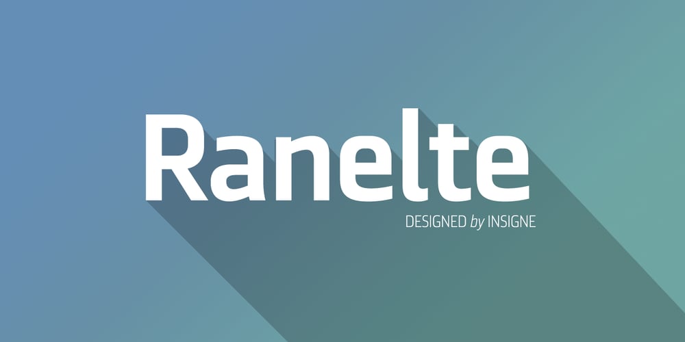 Ranelte font