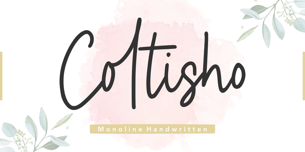 Coltisho font