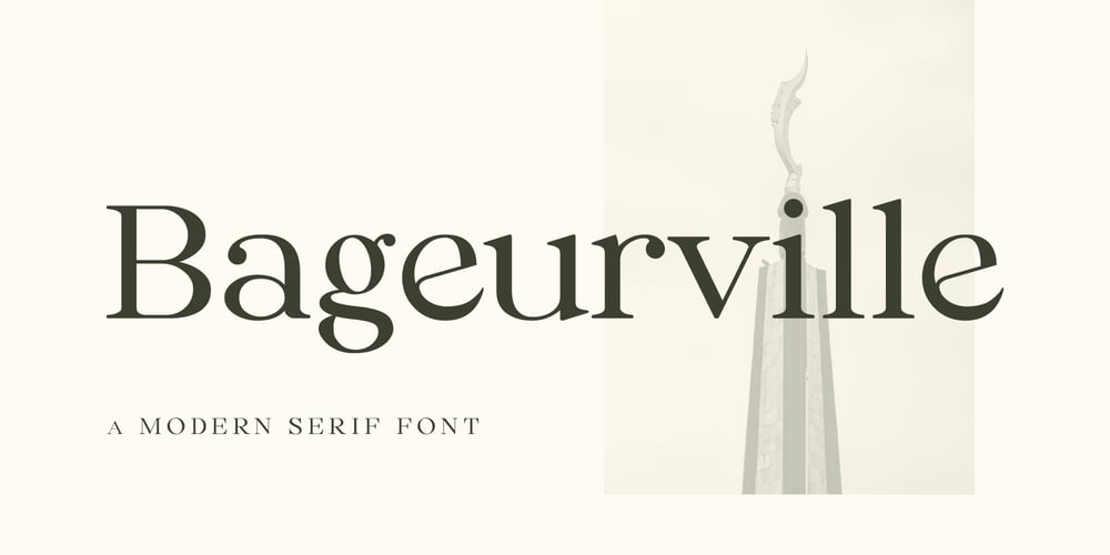 Bageurville font