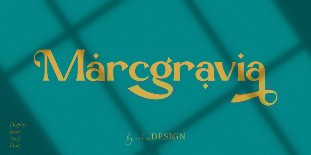 Marcgravia font