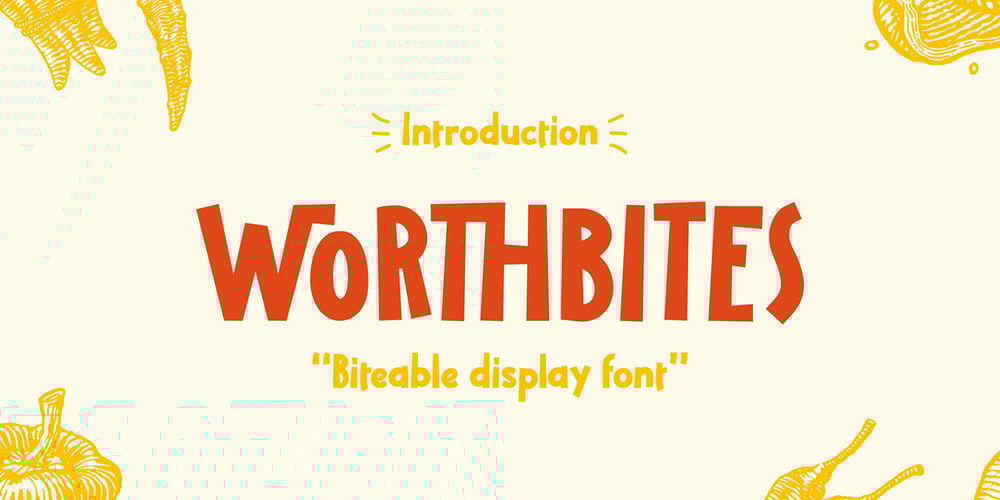 Worthbites font