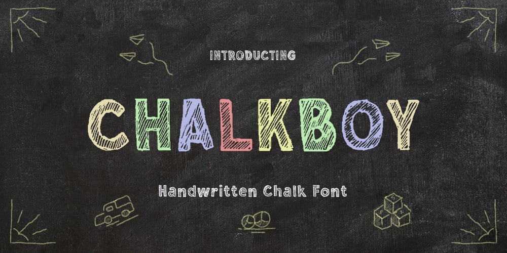 Chalkboy font