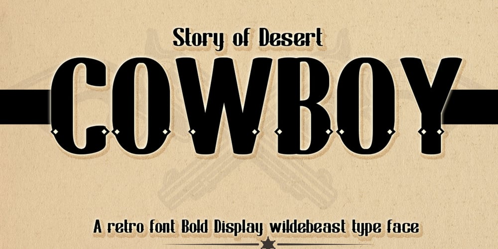 Wildebeast 3 font