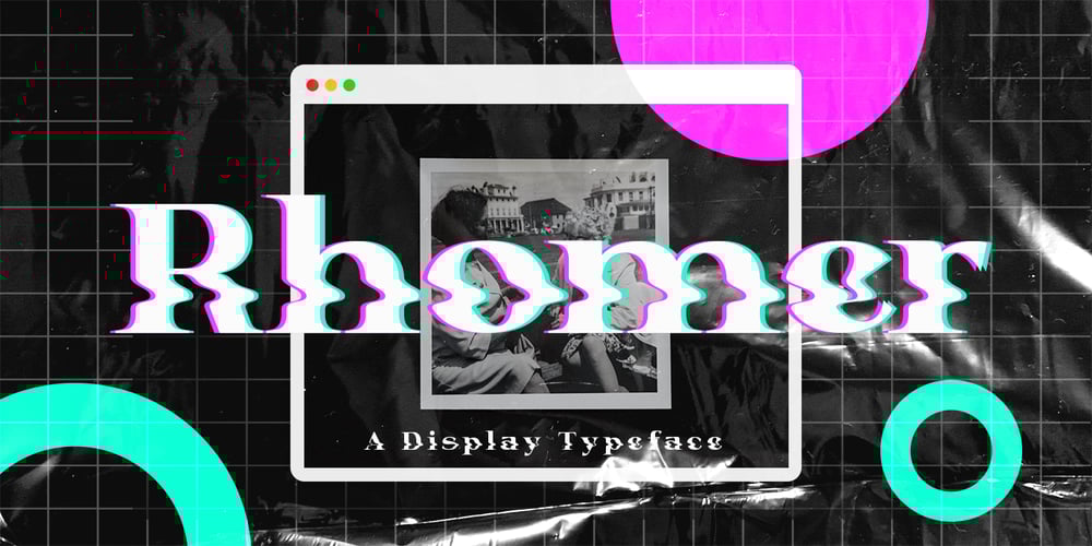Rhomer font