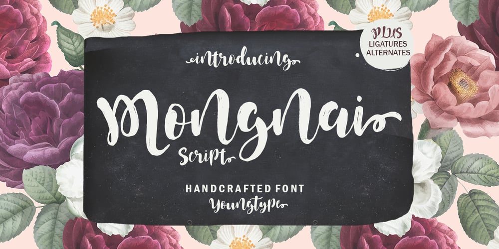 Mongnai Script font