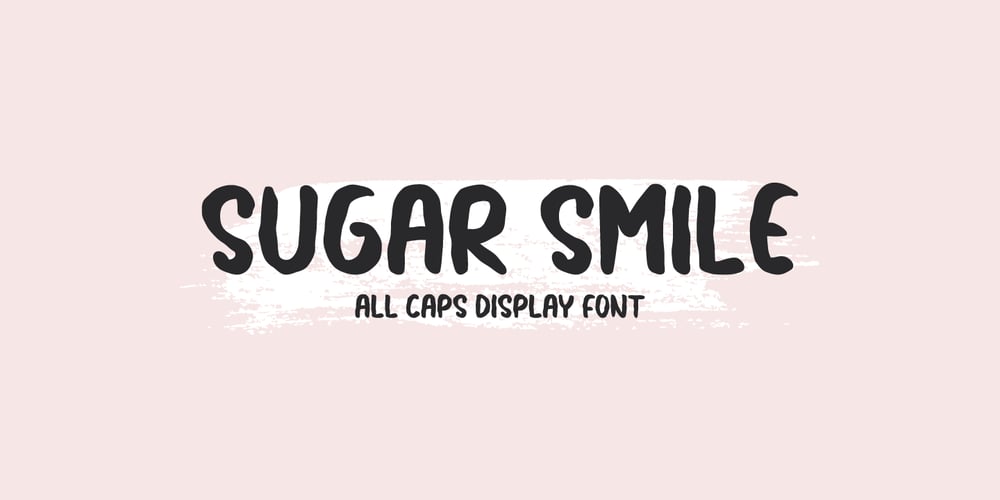 Sugar Smile font
