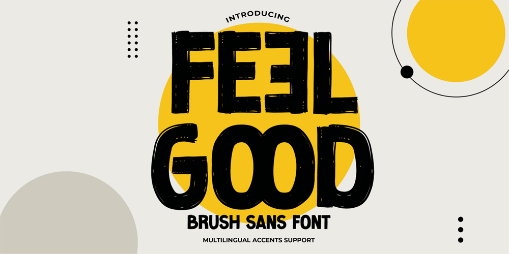 Feel Good font