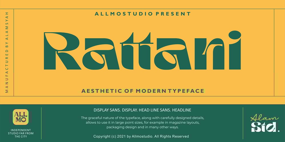 Rattani font