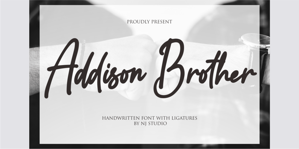 Addison Brother font